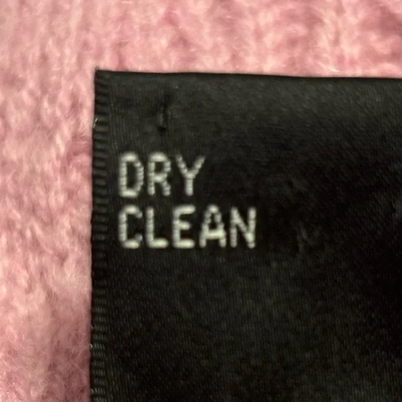 Mariele Waithe 100% CASHMERE fringed cable-knit scarf Cozy Pink Soft Girl 8X66 - Picture 8 of 13